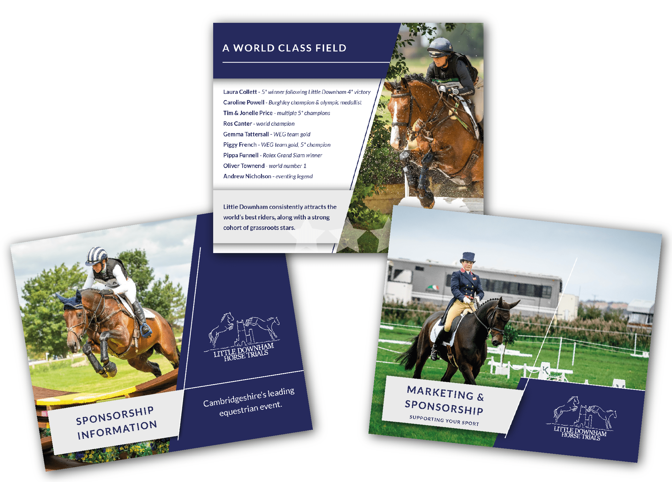 Little Downham Horse Trials event leaflet