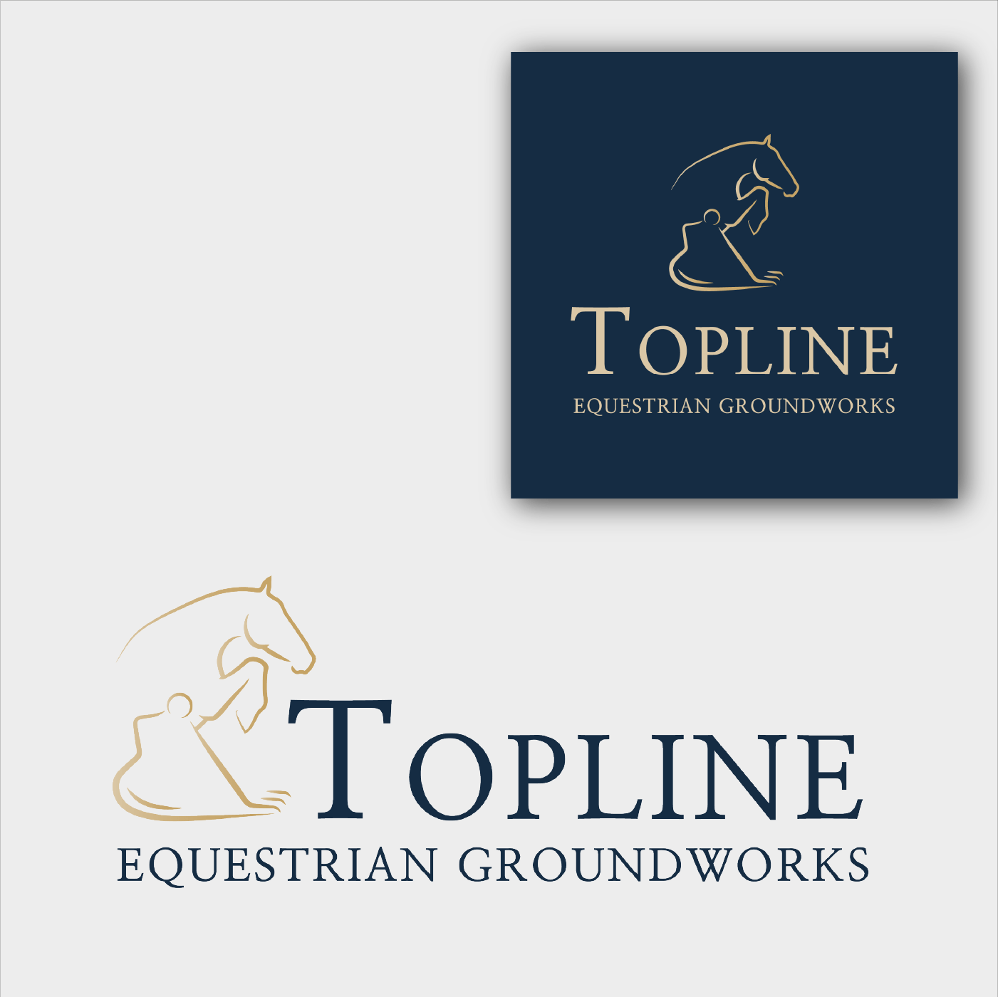 topline equestrian groundworks logo